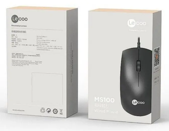 MOUSE LECOCO MS100 USB 