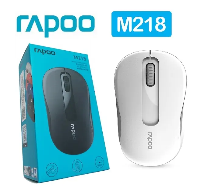 MOUSE RAPOO M218 - BLANCO