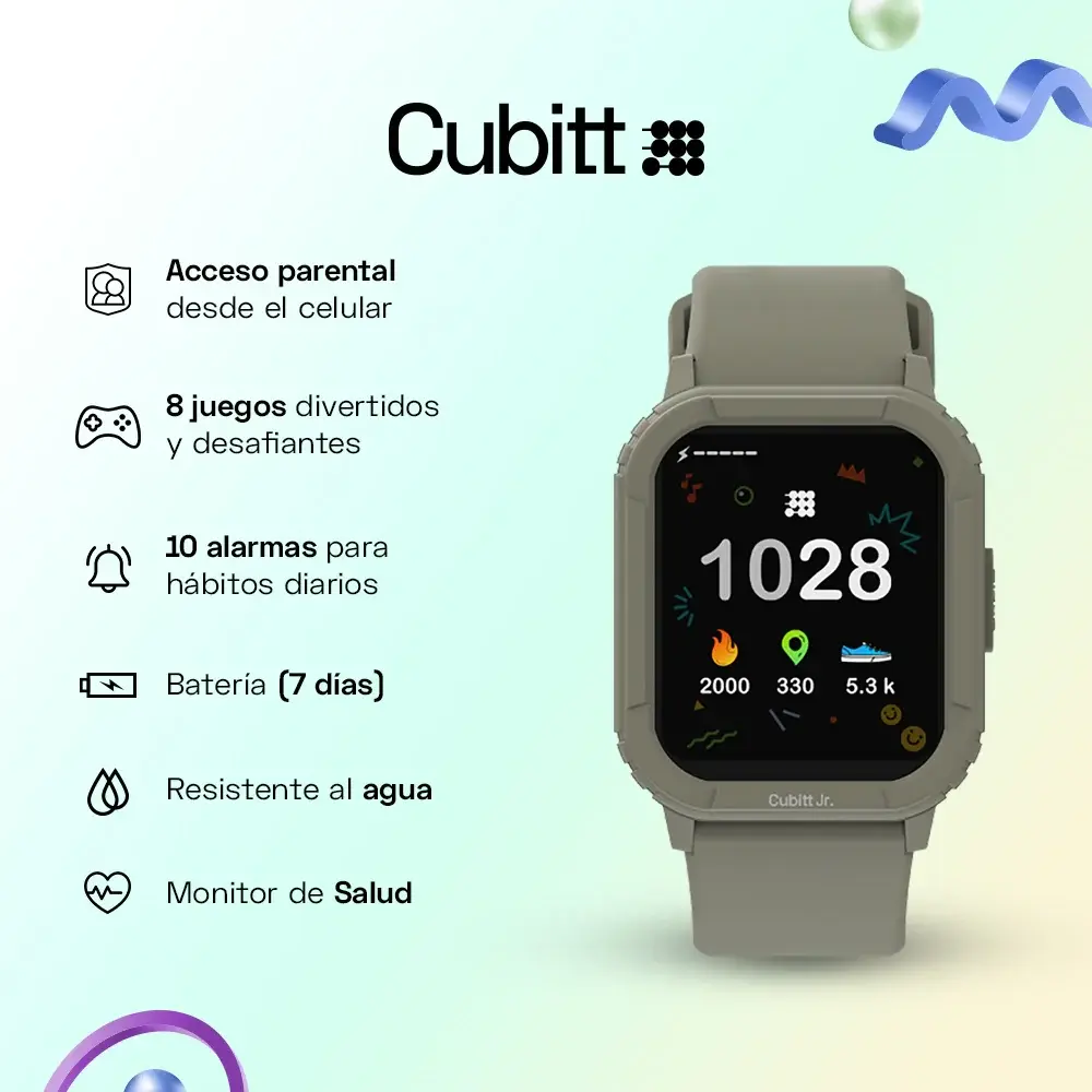RELOJ CUBITT JR. GEN 3 - GRIS