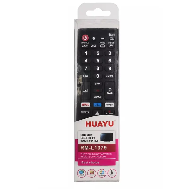 CONTROL DE TV LG SMART HUAYU RM-L1379