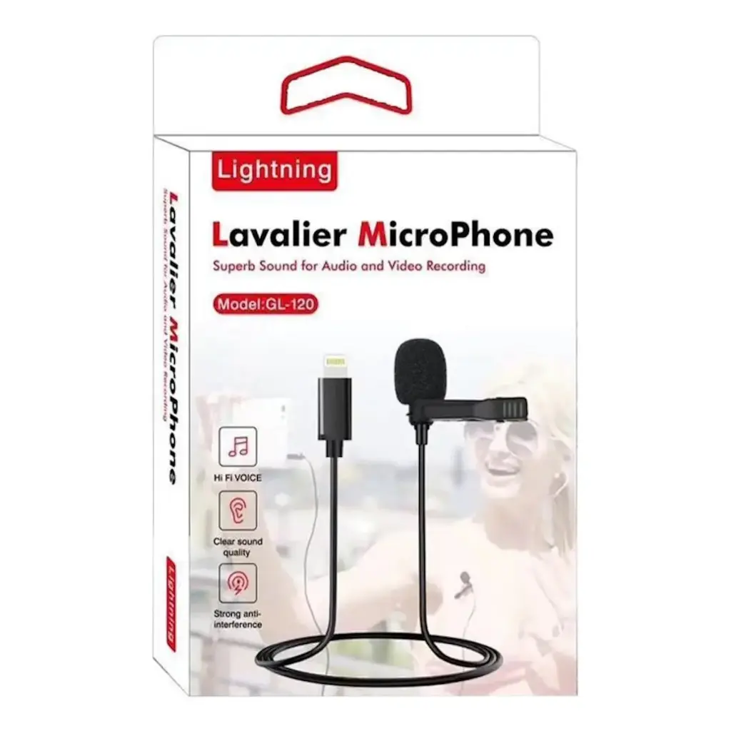 LAVALIER MICROPHONE JH-041 PARA IPHONE