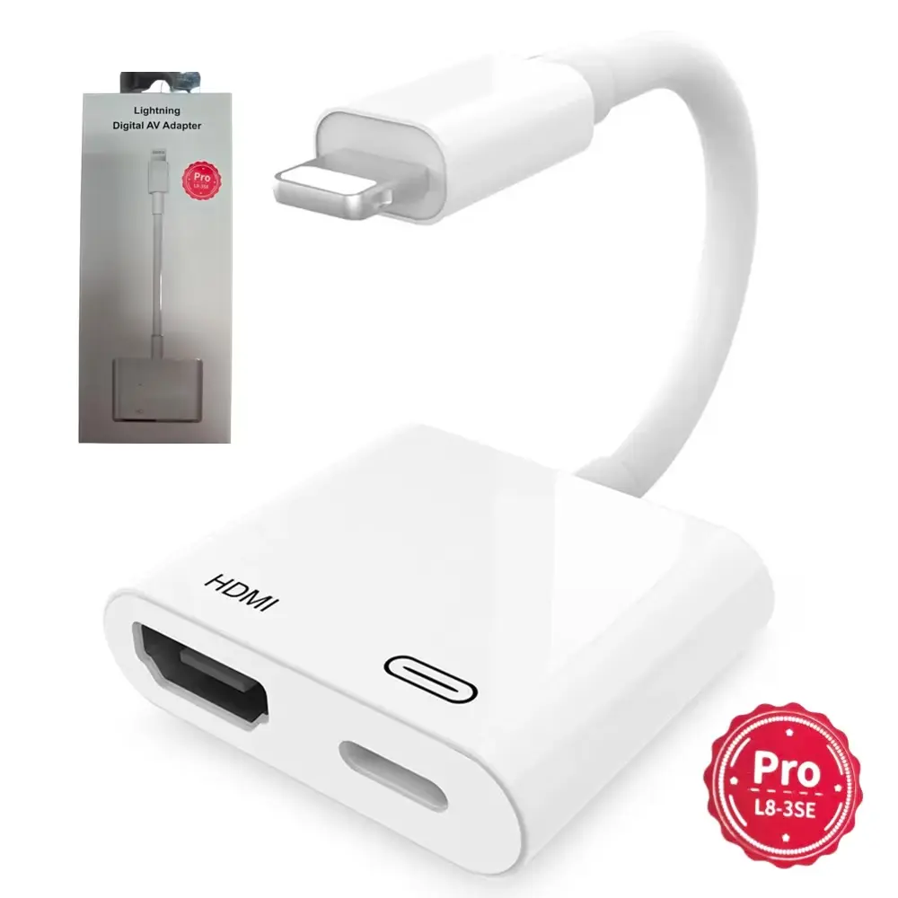 LIGHTNING DIGITAL AV ADAPTER L8-3SE PRO