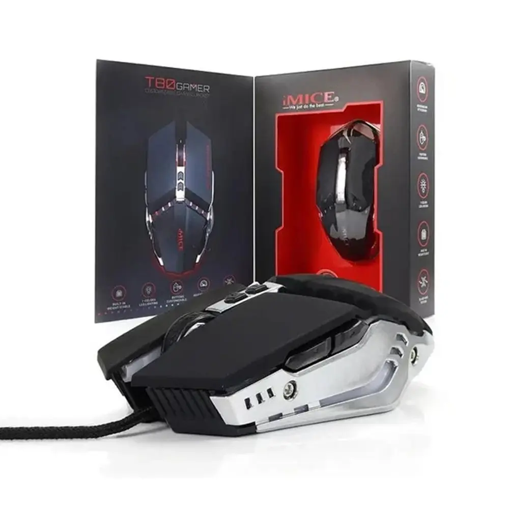 IMICE T80 GAMER CUSTOMIZABLE GAMING MOUSE