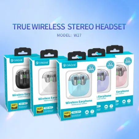 AUDIFONO CELEBRAT WIRELESS EARPHONE TWS-W27