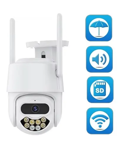 CAMARA SMART ICSEE OUTDOOR PAN-TILT P7-G4-SG 2.5K WHITE