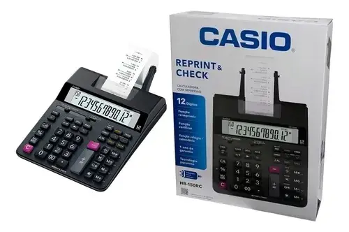 CALCULADORA CASIO / IMPRESORA HR-150RC