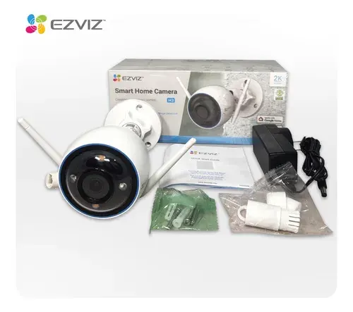 EZVIZ H3 CAMERA INALAMBRICA SIRENA Y LUZ IP67 3K
