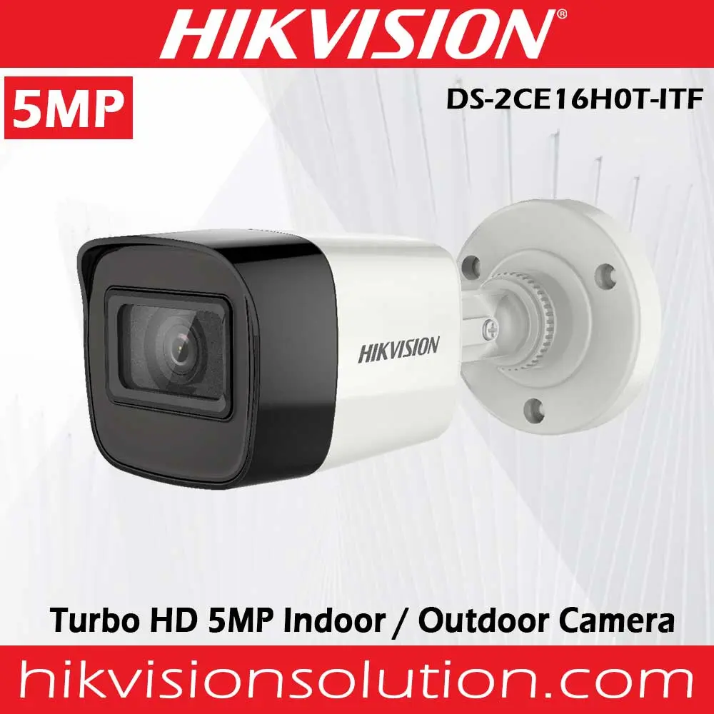 HIKVISION BULLET CAMERA DS-2CE16H0T-ITF 5MP METAL