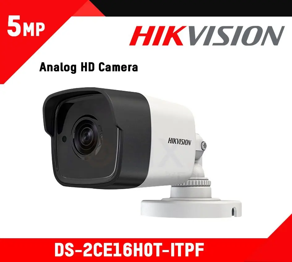 HIKVISION BULLET CAMERA DS-2CE16H0T-ITPF 5MP PLAST