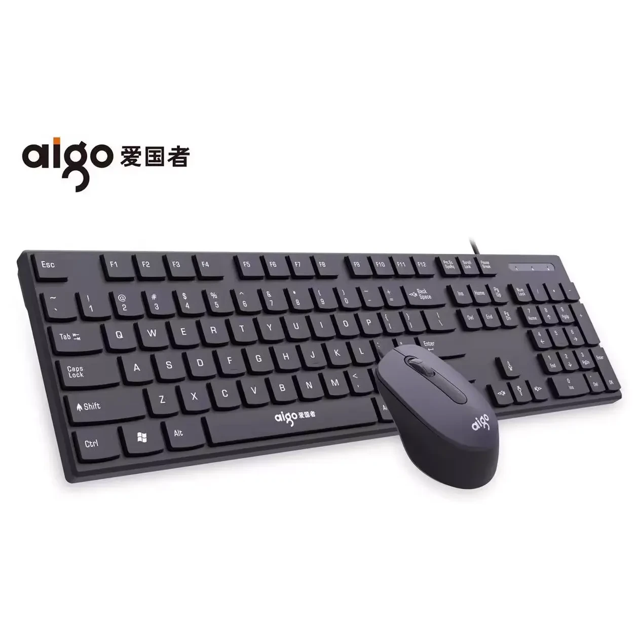 KIT DE TECLADO CON MOUSE AIGO WQ9521
