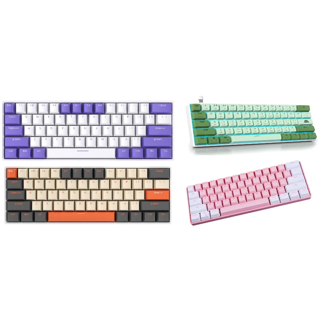 TECLADO HW61 RGB - USB