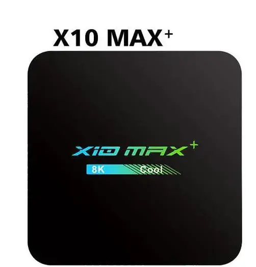 TV BOX X10 MAX+ 8K COOL 4GB + 32GB 
