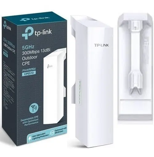 TP-LINK 5GHz 300Mbps 13dBi CPE PARA EXTERIOR CPE510