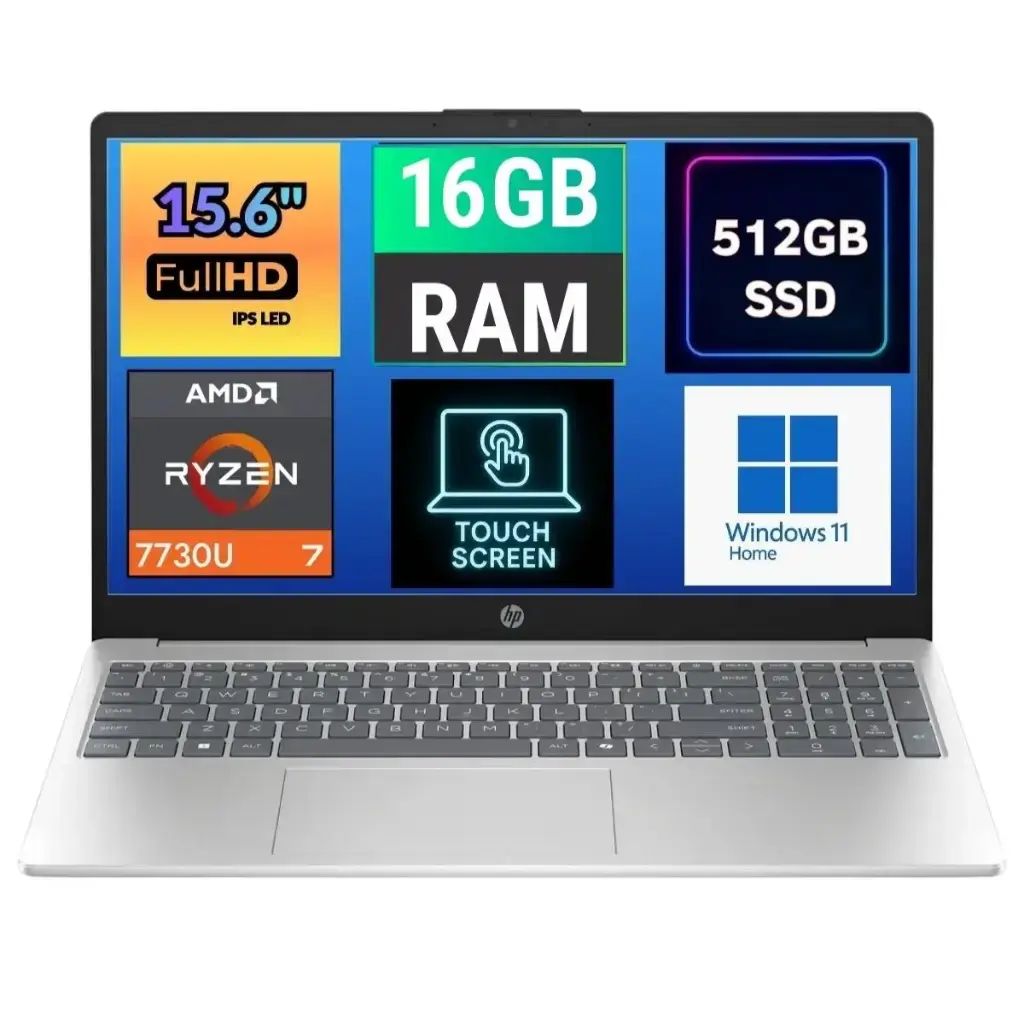 LAPTOP HP 15-FC0047WN 15.6" FHD IPS TACTIL