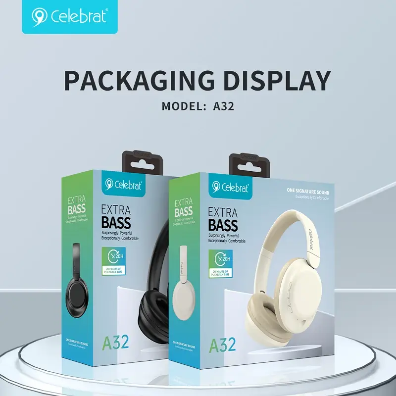 AUDIFONO CELEBRAT EXTRA BASS A32