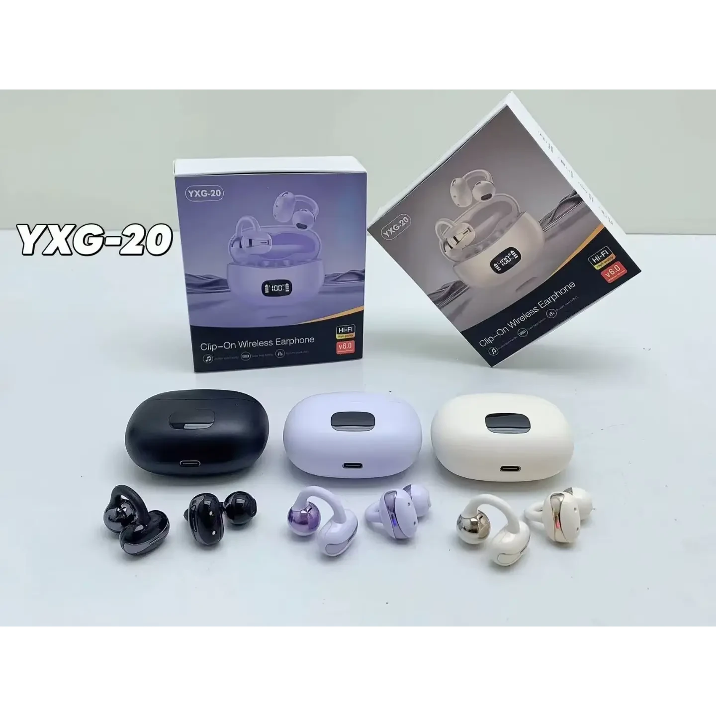 AUDIFONO CLIP-ON WIRELESS EARDPHONE YXG-20
