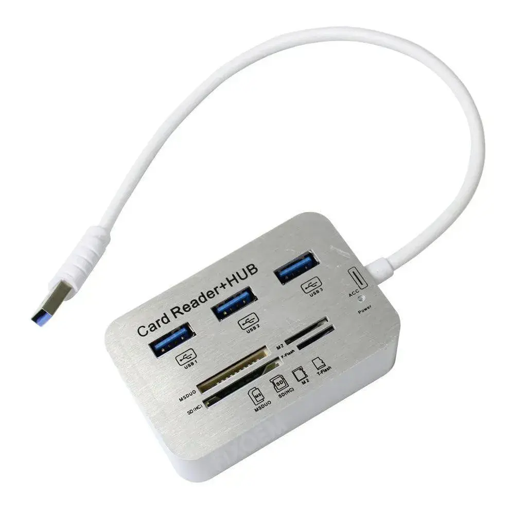 CARD READER + HUB 3.2/3.1 5-10GBPS - USB