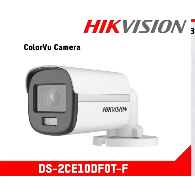 HIKVISION COLORVU BULLET CAMERA DS-2CE10DF0T-F METAL 1080P