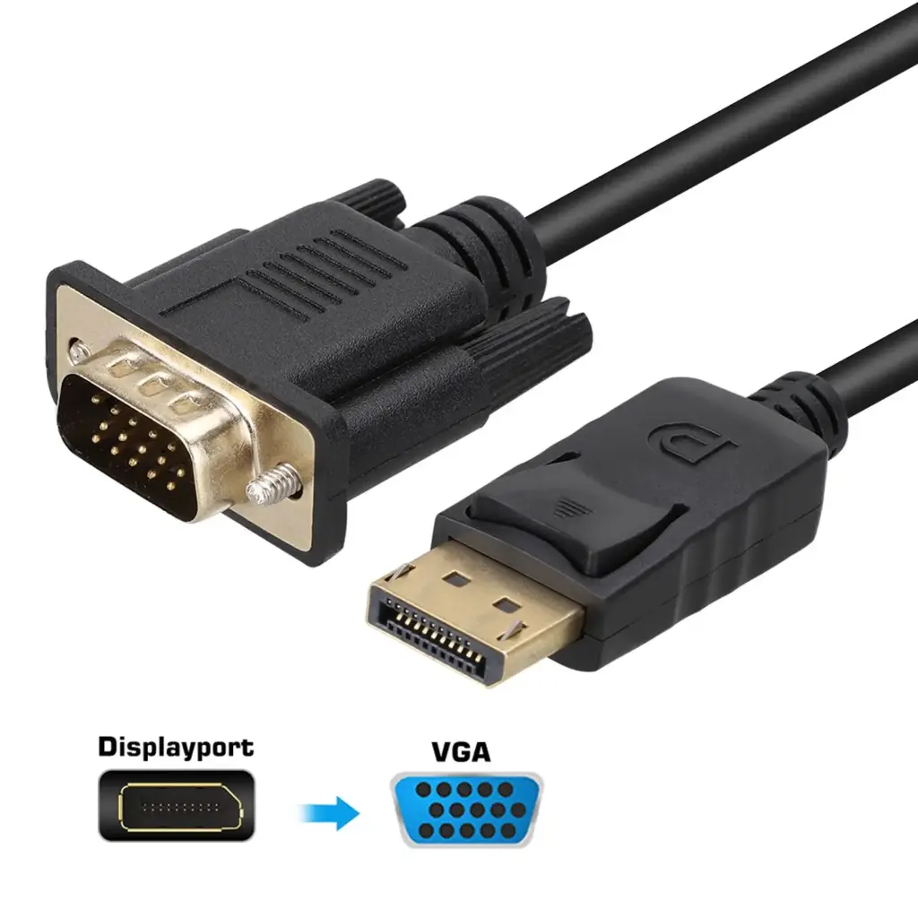 CABLE DISPLAY PORT A VGA 3M