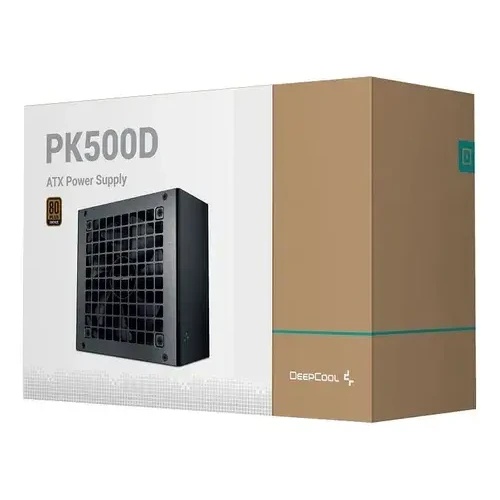 FUENTE DE PODER DEEPCOOL PK500D 500W 80PLUS BRONZE NO MODULAR ATX MPE-5501-ACAAW-3BUS