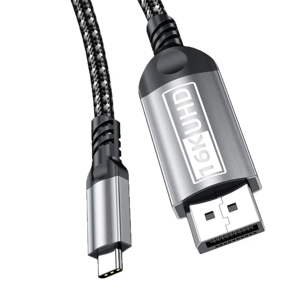 CABLE TYPE C a DISPLYA PORT 2.1 16K - 1.8M