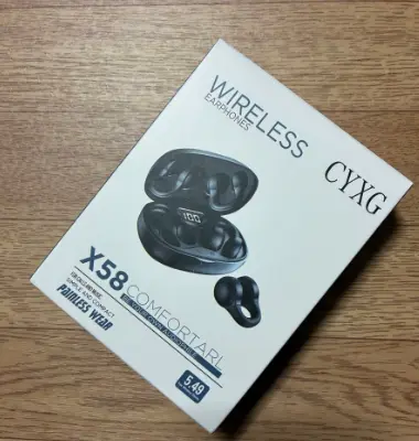 AUDIFONO TRUE WIRELESS STEREO EARPHONES CYXG X58 CONFORTARL 
