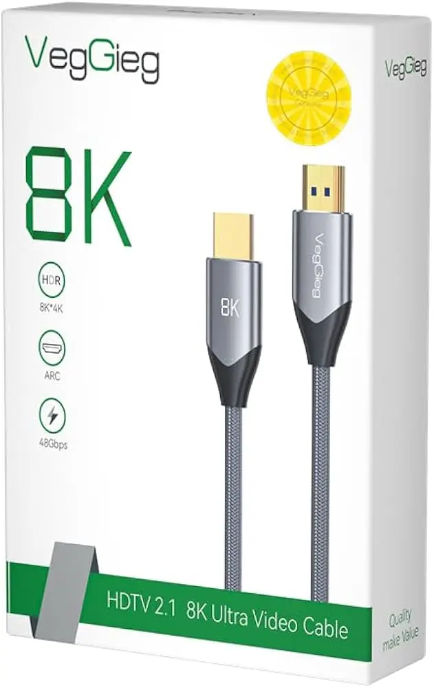 CABLE HDMI 2.1 8K V-H403 VEGGIEG - 2M