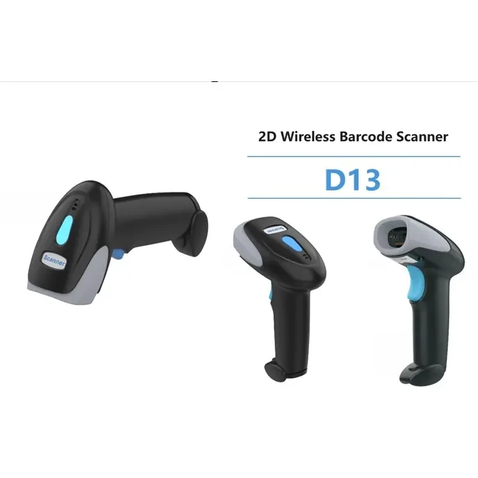 2D WIRELESS BARCODE SCANNER D13