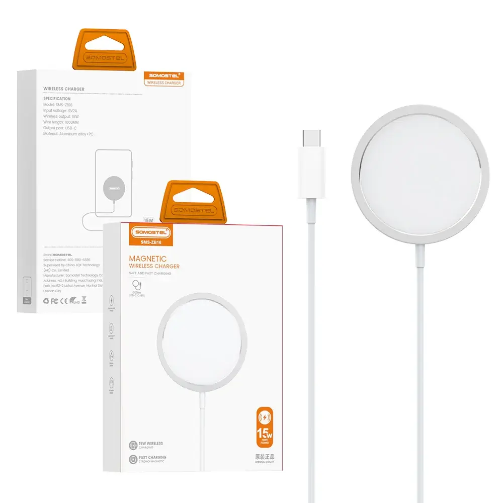 WIRELESS MAGNETIC CHARGER SMS-ZB17