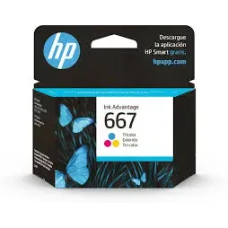 TINTA ORIGINAL HP 667 - COLOR