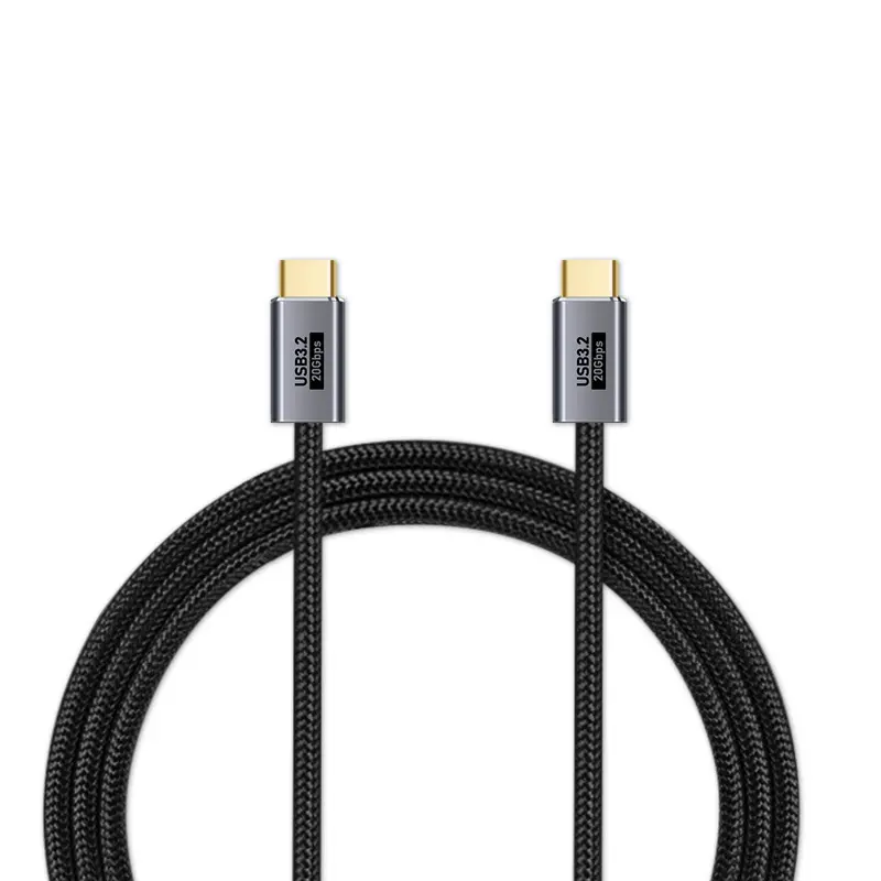 CABLE CORDON USB3.2 20GB 8K 1.5M C-C