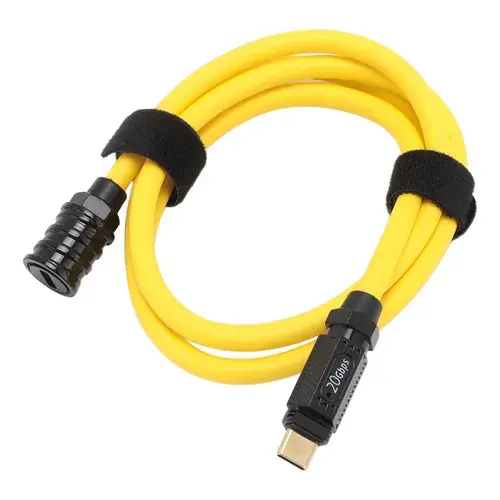 CABLE AMARILLO EXTENSOR TIPO C 20GBPS 1M