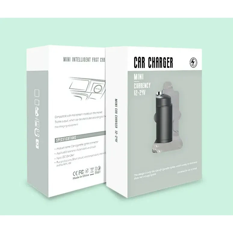 CAR CHARGER MINI CURRENCY 12-24V