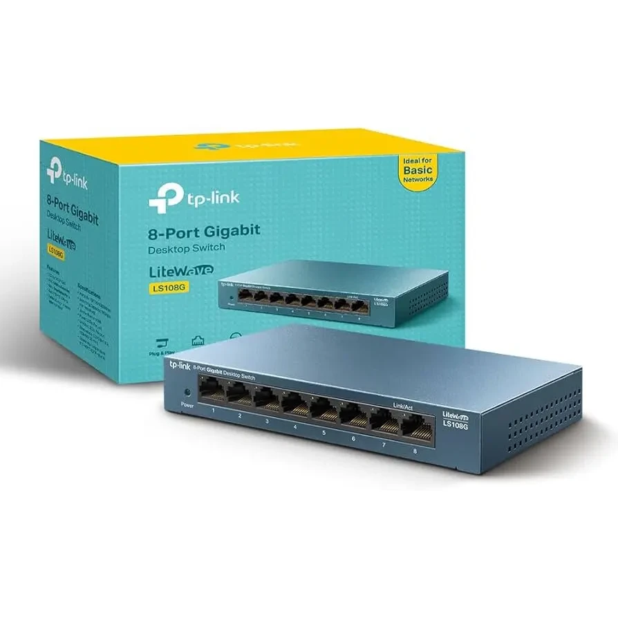 TP-LINK SWITCH 8 PORT GIGABIT LS108G