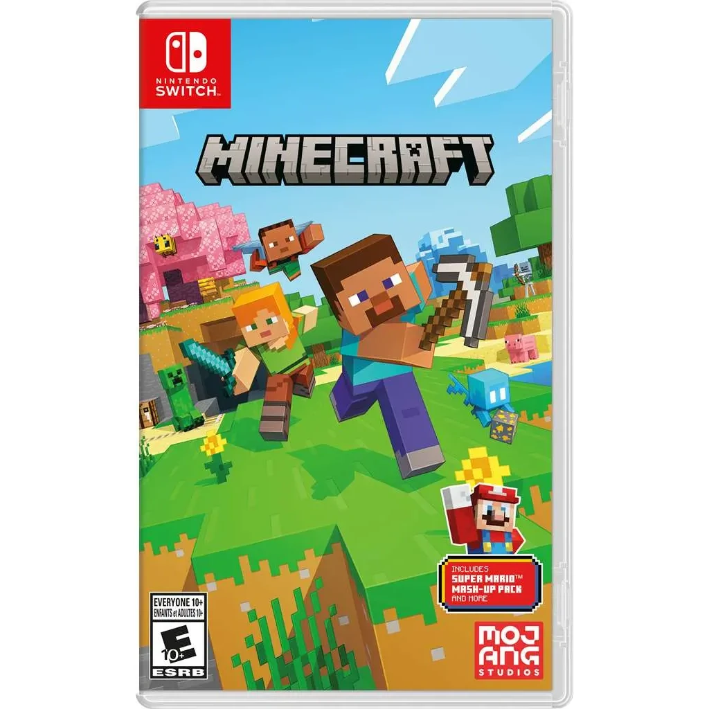 MINECRAFT INCLUIDES SUPER MARIO PACK - NS