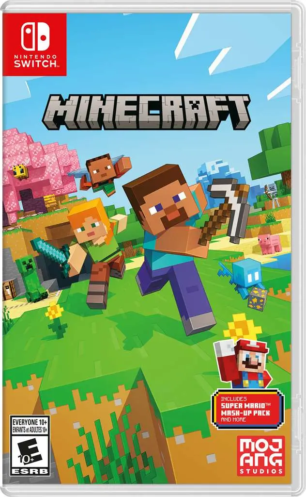 MINECRAFT INCLUIDES SUPER MARIO PACK - NS