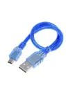 CABLE MICRO USB a USB V8 AZUL 